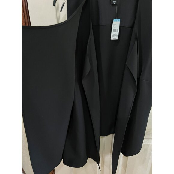 NWT Simply Emma Dual Layer Black Onyx Vest Size 2X - Picture 5 of 6